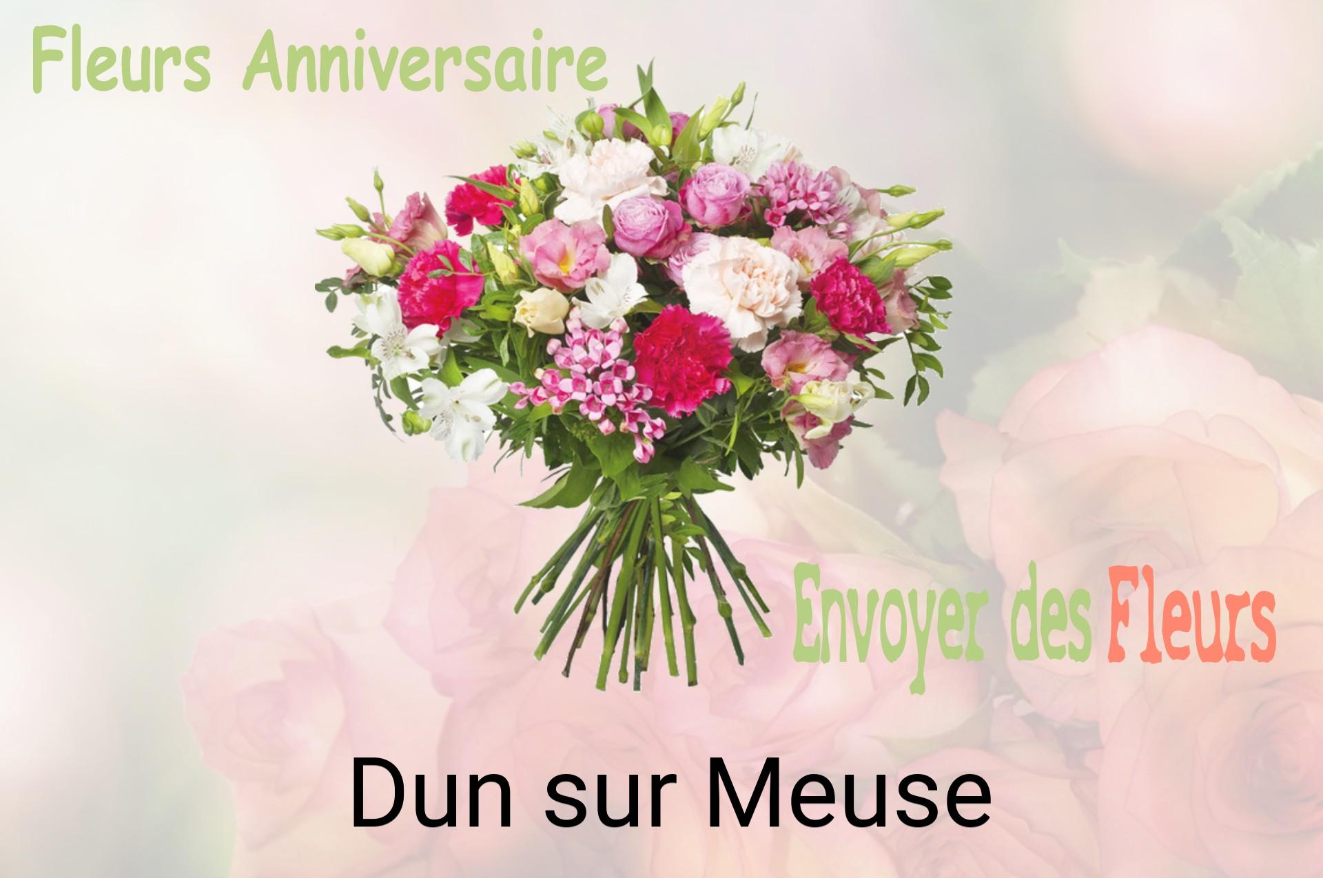 Bouquet de fleurs d’anniversaire livré à Dun-sur-Meuse